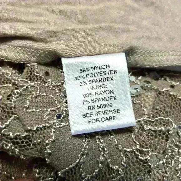 CHELSEA &VIOLET Sequins/lace Dress|size Medium  #053 - Picture 5 of 6